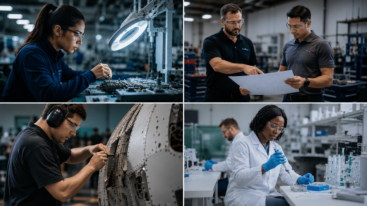 Researchers, engineers, and technicians working in laboratory and technical integration environments.